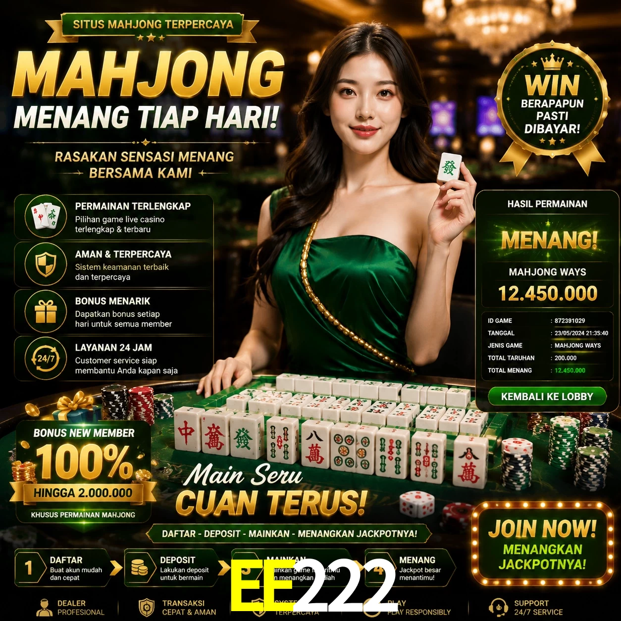 Cashback VIP EE222 - reembolso semanal